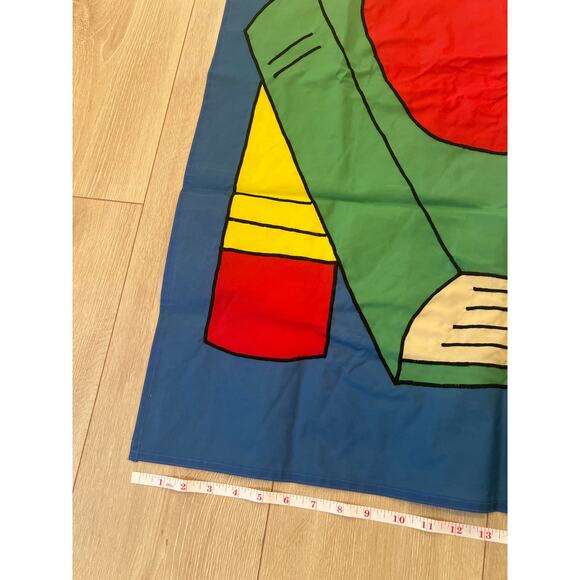 Vintage Outdoor Porch Flag Back to School Teacher's Book Pencil Apple JL - Picture 6 of 8